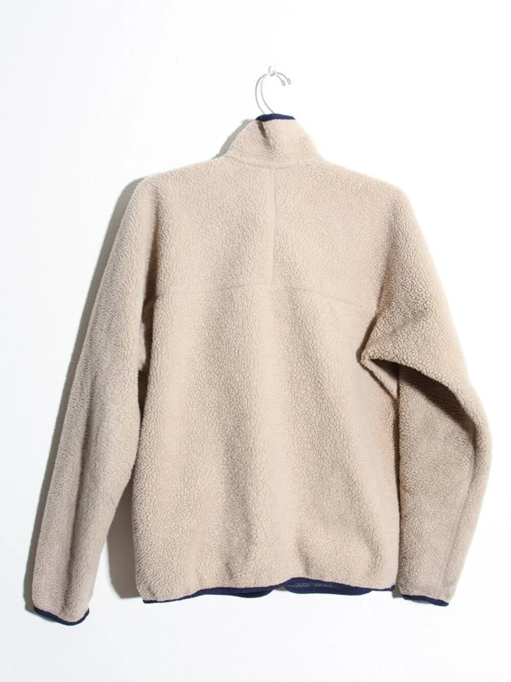 Patagonia Retro Cardigan 90s Vintage Deep Pile Fleece Full Zip Jacket Sz Medium